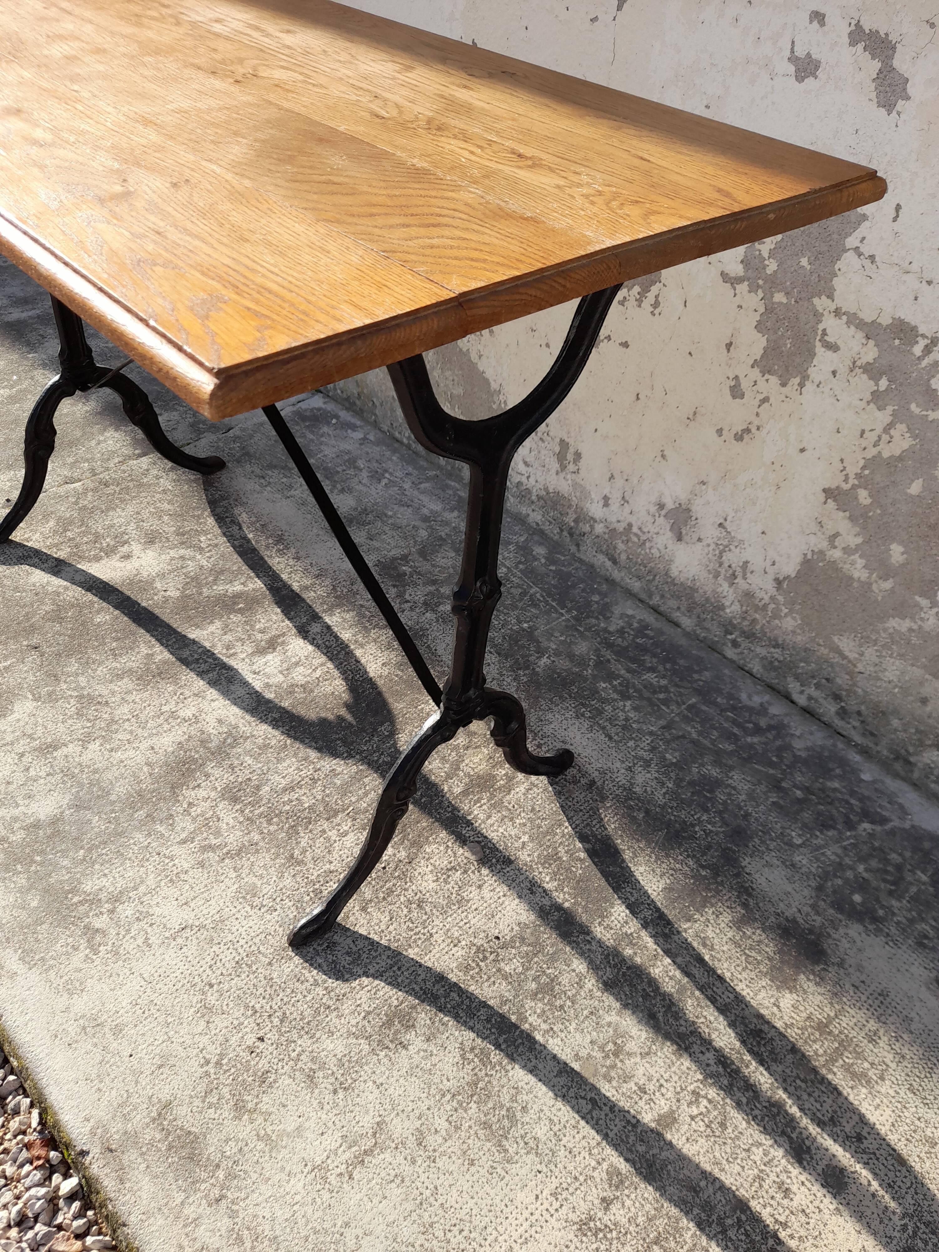 Oak Bistrot table