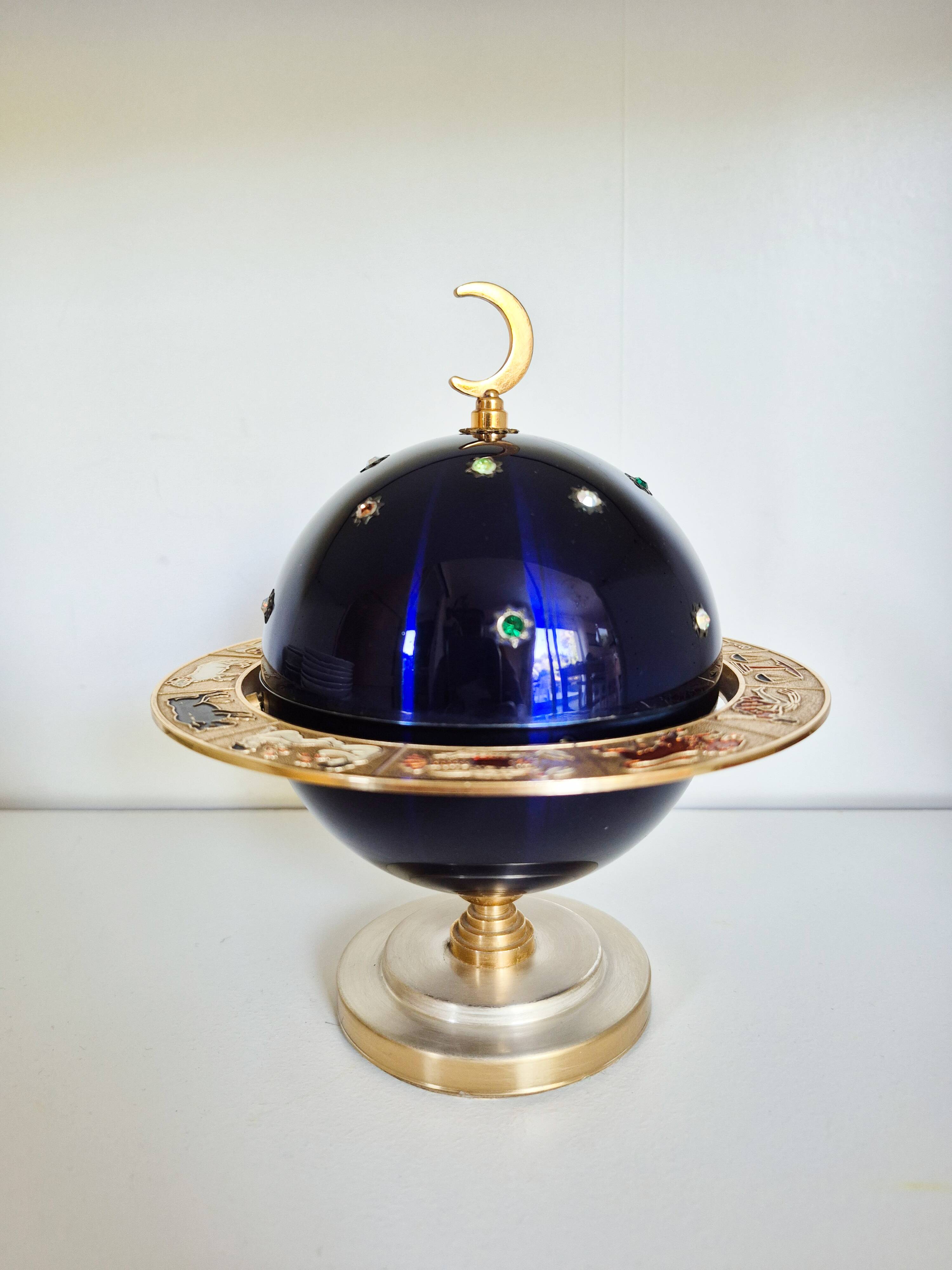 Distributor, Vintage Metal Cigarette Display, Zodiac