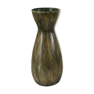 Vase 1950 Saint Clement vert cérmamique 1950