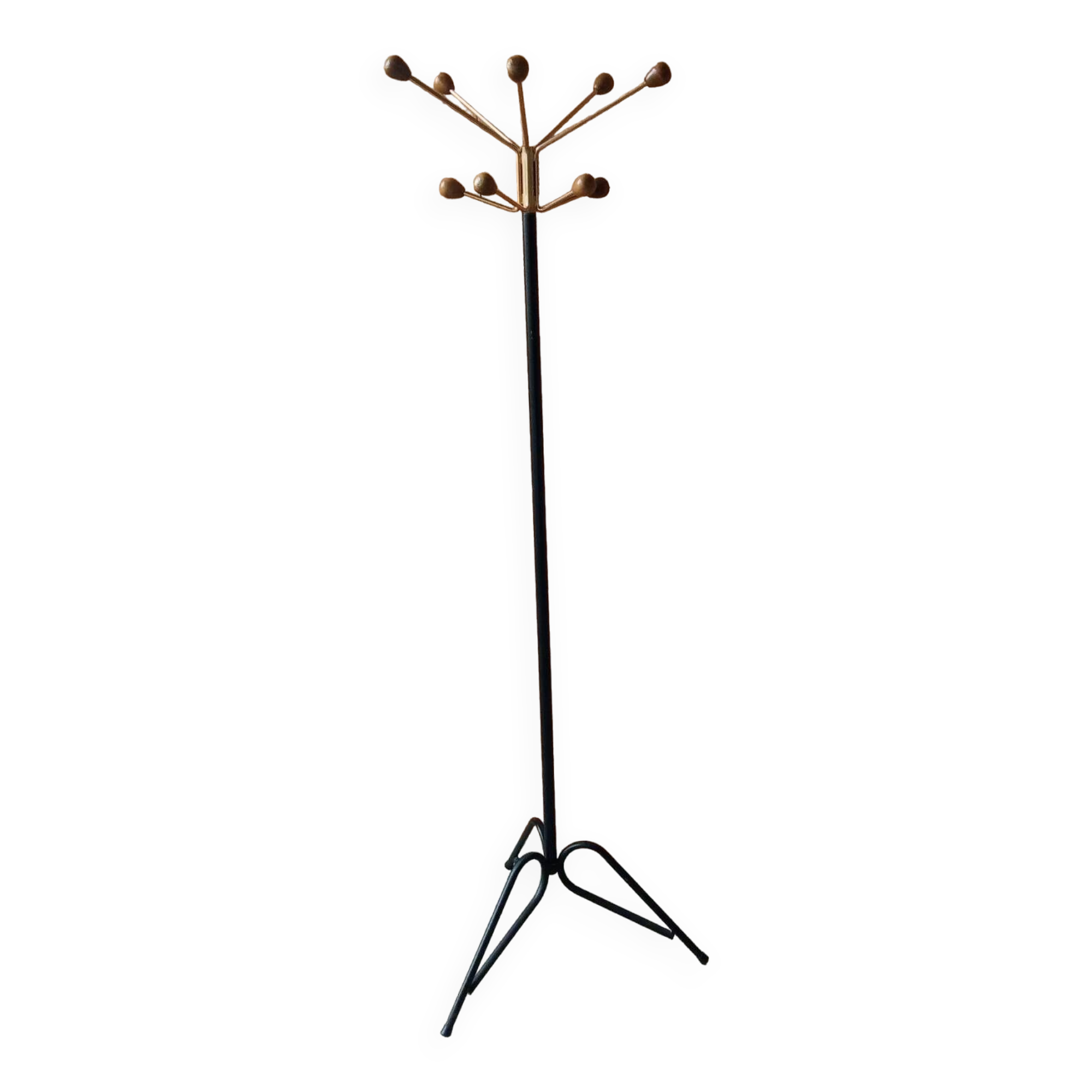 Vintage parrot coat rack