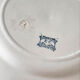 Lot de 4 belles assiettes plates en terre de fer
