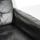 Mid-Century Design Leather Set – Sofa & Armchairs 1960s