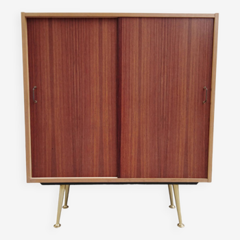 Mid Century cabinet with brass legs