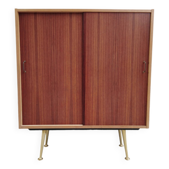 Mid Century cabinet with brass legs