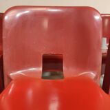 Set of 6 Universale 4867 Chairs by Joe Colombo for Kartell