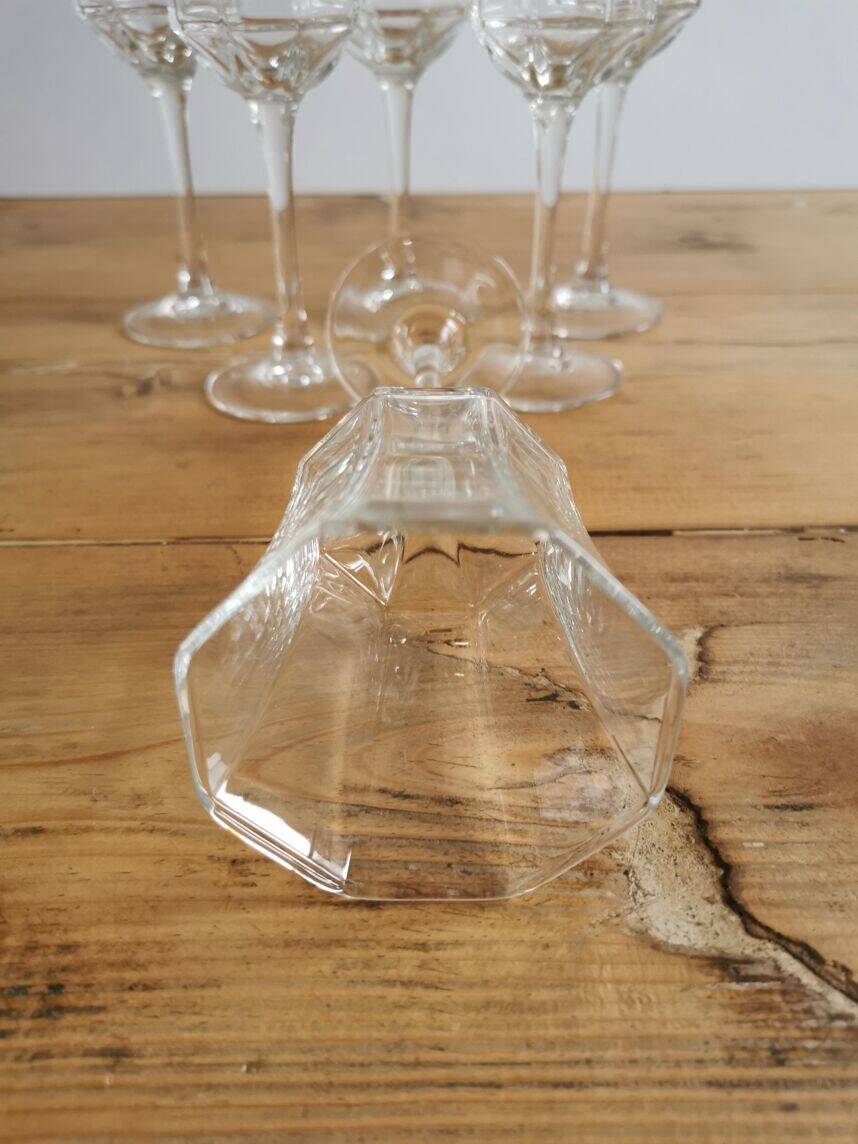 Service of 6 wine glasses Luminarc France