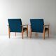 Paire de fauteuils vintage Bruksbo, Norvège