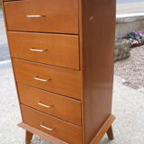 Vintage compass foot dresser