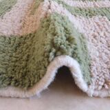 Tapis Contemporain Vert et Beige - 305 x 250 cm