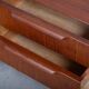 Teak Bedside Tables with Oak Frame, Denmark, 1960s, Set of 2