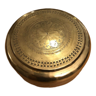 Antique copper box