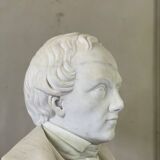 Buste en marbre de Carrare début XIXème siècle