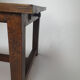 Mid Century Modernist Solid Oak Dining Table, 1960's