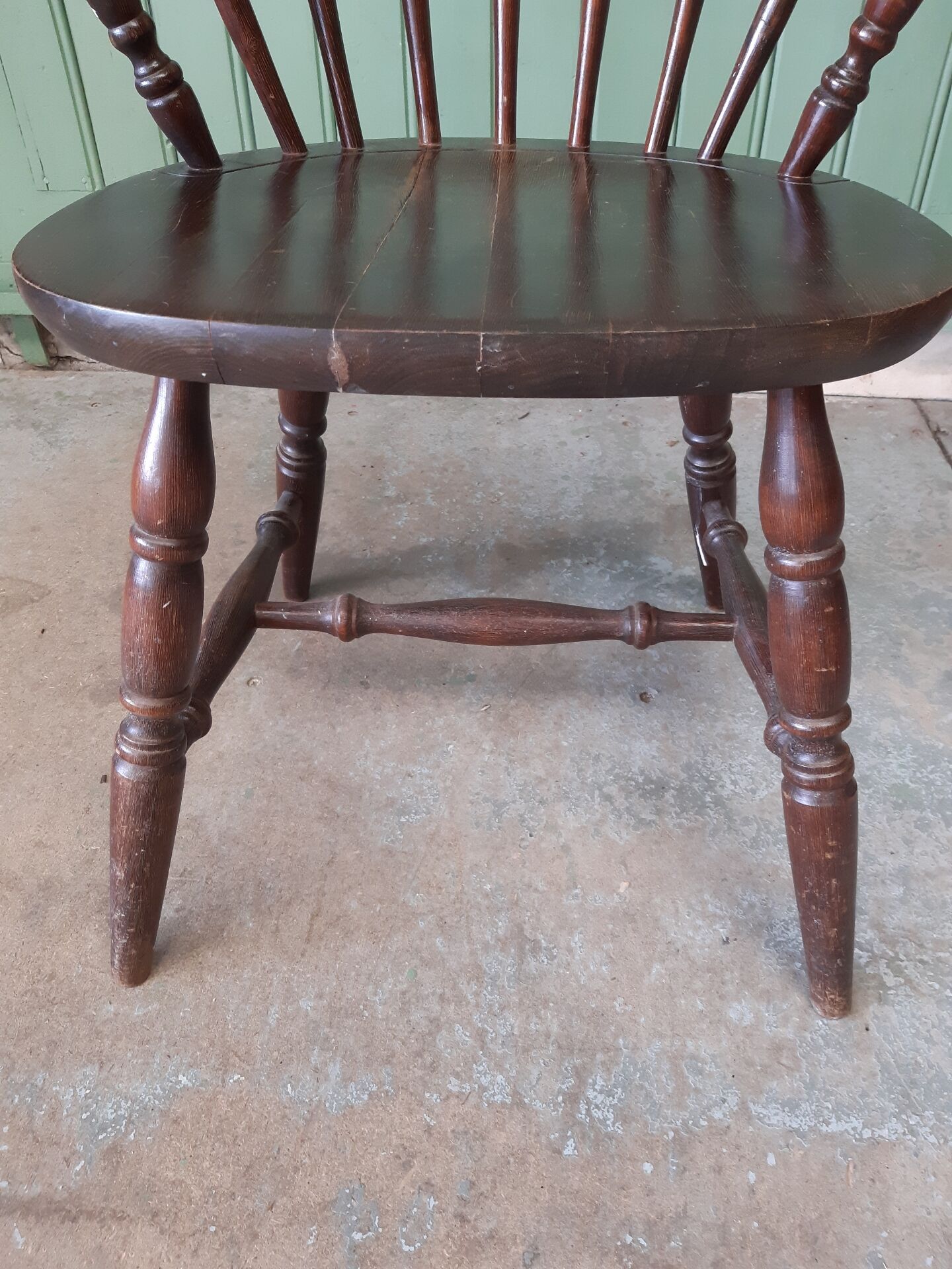 Windsor chair.