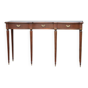 Superbe console en acajou