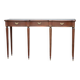 Superbe console en acajou et marbre (début XXeme).