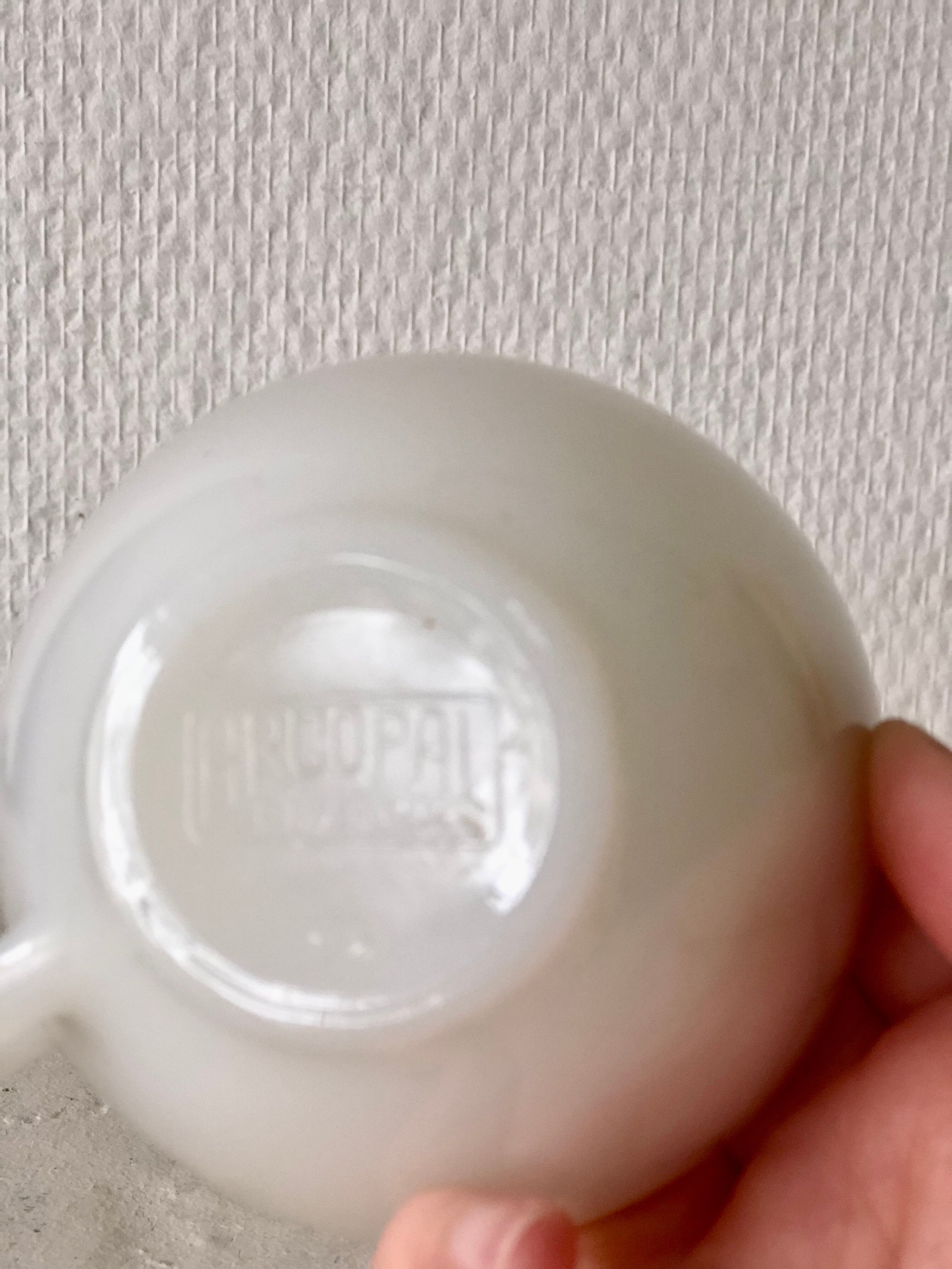 Set of 5 cups Arcopal model Harlequin