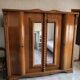 Armoire en chêne massif (1930–1950)