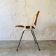 Chaise à assise en corde danoise, années 1960
