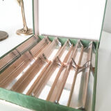 12 Baccarat crystal knife holders