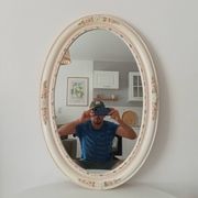 Miroir vintage en céramique années 60/70
