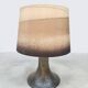 Vintage large illuminated Murano glass table lamp Peill & Putzler