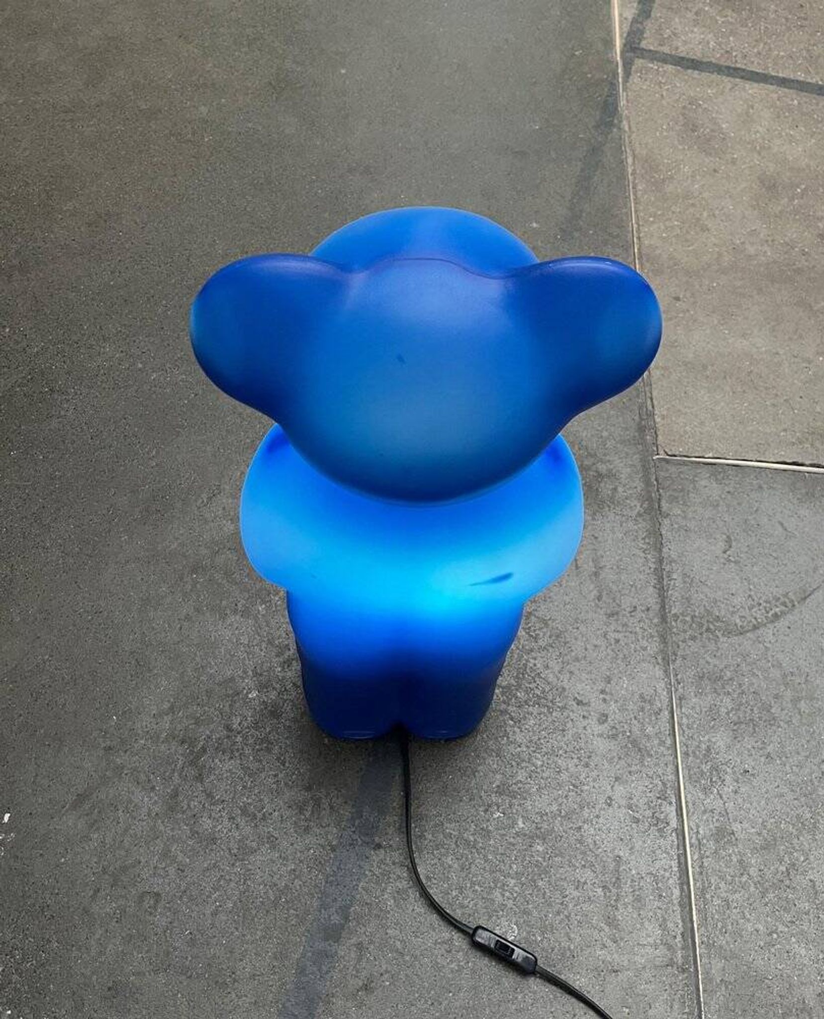 Postmodern Floor Lamp Bear Lumibär German by Klein & Leidig for Flötotto, 1990s