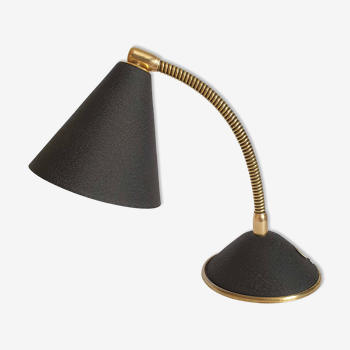 Lampe cocotte en laiton années 50