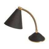 Brass casserole lamp 50s
