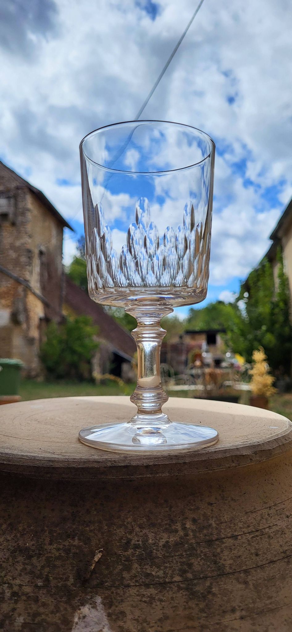 Baccarat - 7 verres à vin modèle Champigny Richelieu