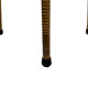 Set of four vintage rattan bar stools 1960 Nederland Design