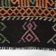 Tapis Kilim vintage fait main bordeaux et vert 7x10, 220x296 cm