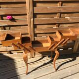 Travailleuse art deco en bois