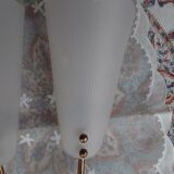 Paire d'appliques plastique laiton
