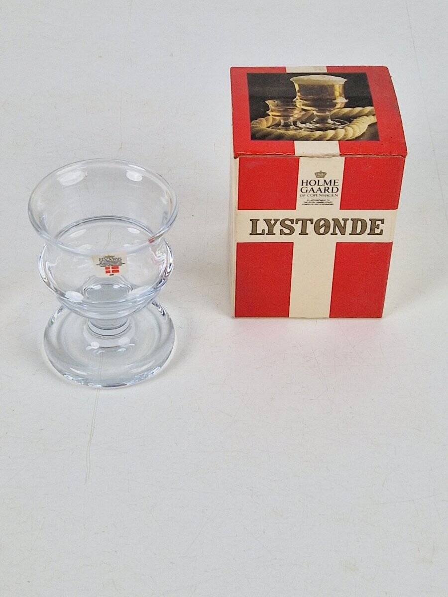 Verres à shot vintage par Michael Bang pour Holmegaard, années 1970, ensemble de 4