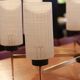 Lustre mid-century en laiton