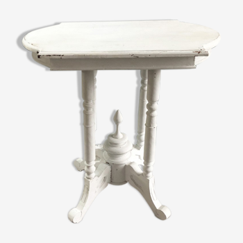 Pedestal table old side table