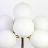 Atomic brass table lamp, Switzerland, 1960s