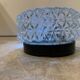 Round star-shaped glass ceiling light