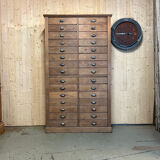 Notary's professional furniture with 30 drawers 1940