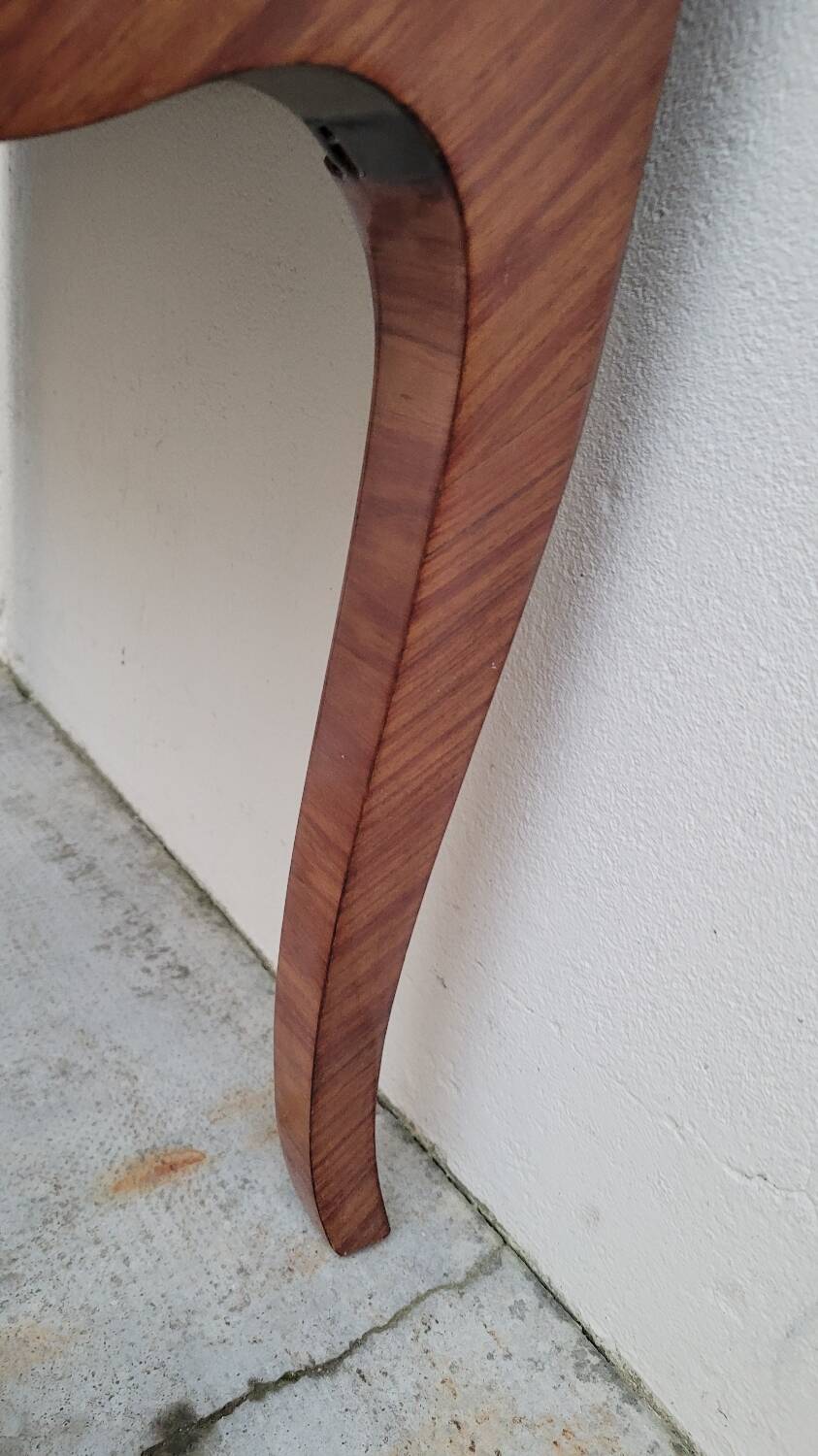 Louis XV Style Commode Stamped in Richly Decorated Rosewood Marquetry