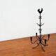 Bougeoir en métal de Noël scandinave du milieu du siècle par Gunnar Ander, années 1960