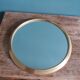 Plateau miroir rond