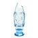 Mid-century modern vase, crystal, Czechoslovakia, 1950s