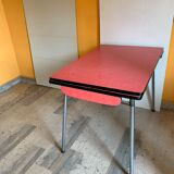 Table formica avec 2 allonges
