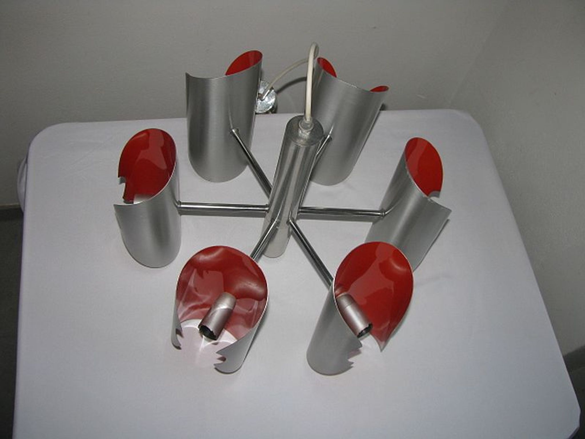 Suspension en aluminium danois 1960 / 70 S