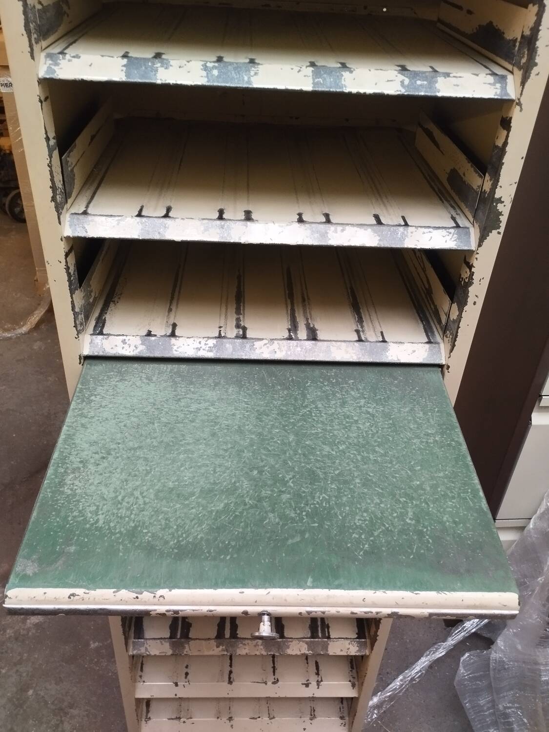 Industrial metal furniture, loft decor