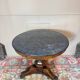 Mahogany tripod pedestal table from the 19th century Restoration period