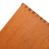 Vintage Scandinavian Gossip Chair with Drawer