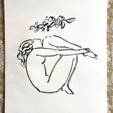 Lithograph by Pierre Boncompain 1990